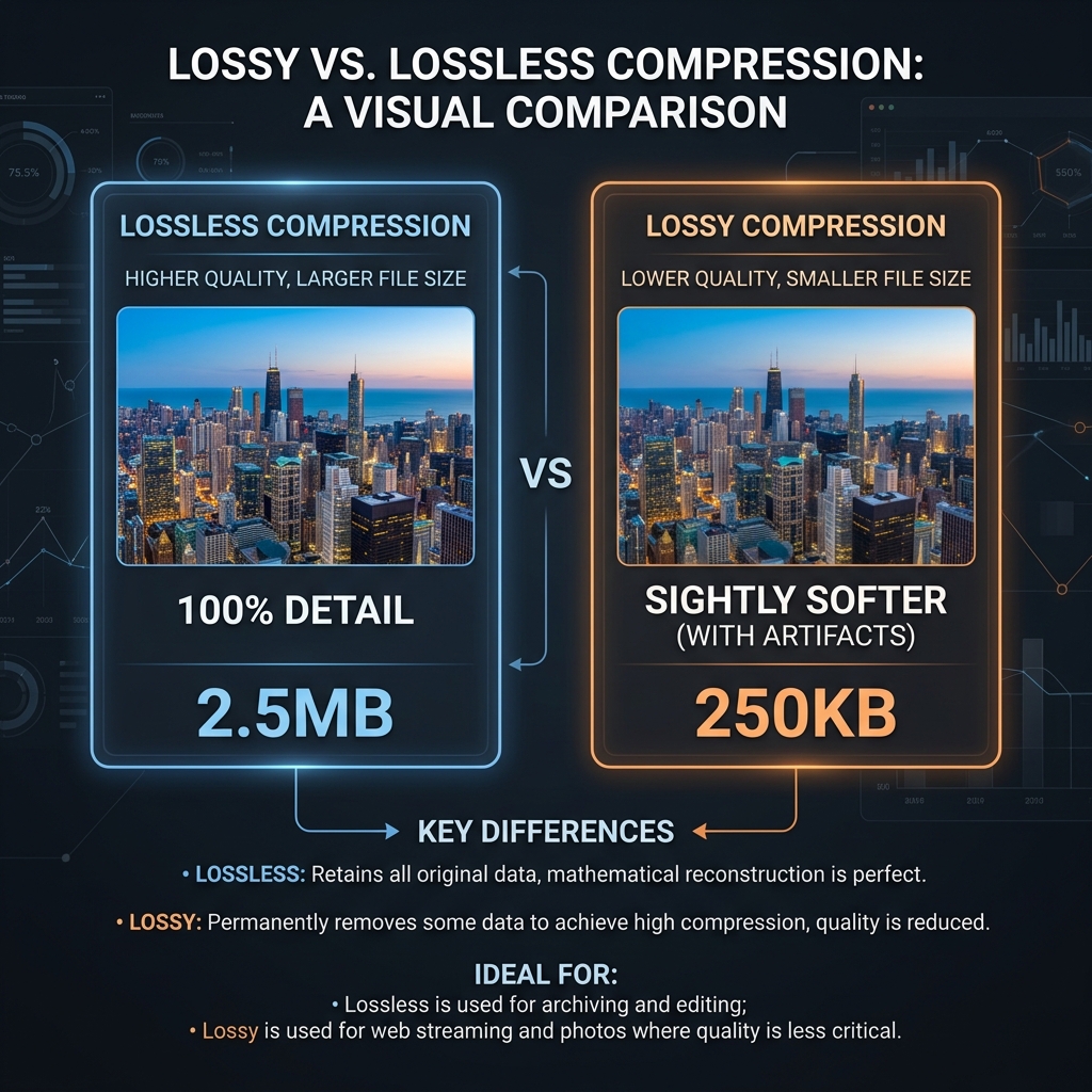 Lossy vs. Lossless Compression: How to Keep Your Images Sharp - Featured Image